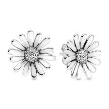 Pandora Moments Daisy Stud Earrings