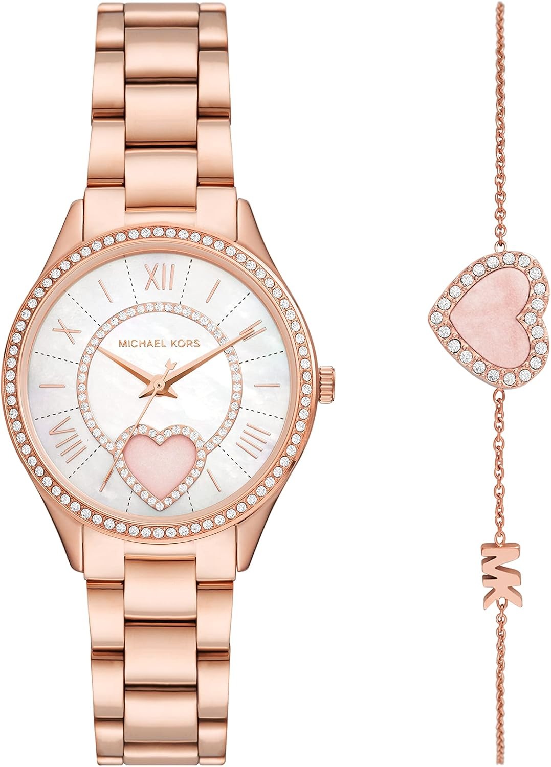 Michael Kors Women's Lauryn Three Hand Quartz Movement Watch