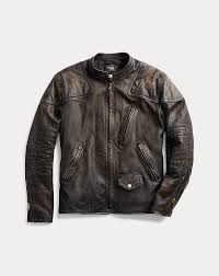 Ralph Lauren Leather Double Rider Jacket