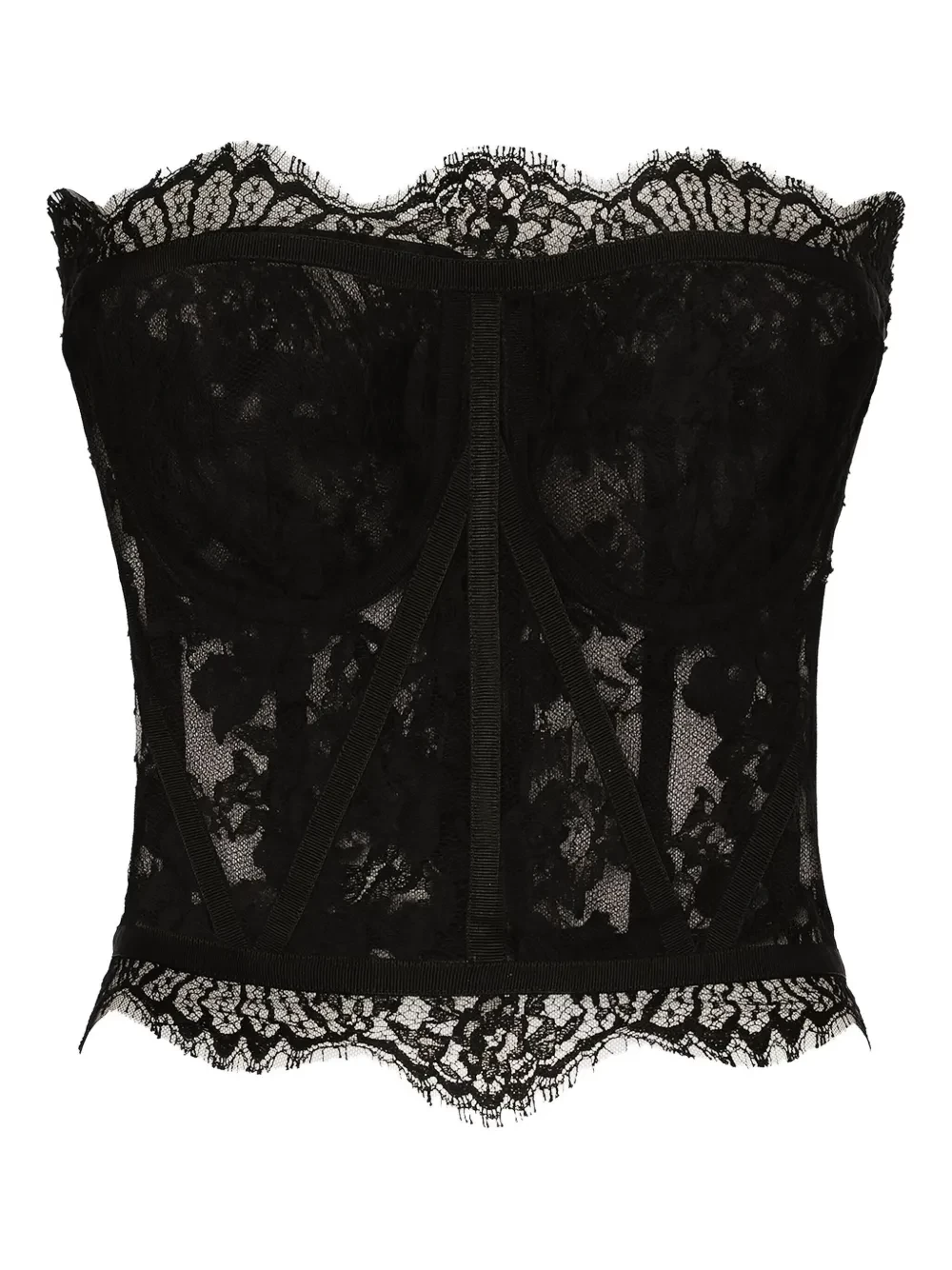 lace bustier top